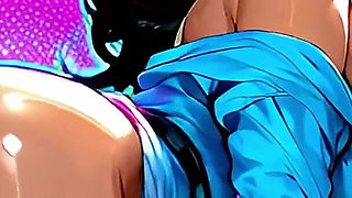 Married MILF Meets Ex-boyfriend in Elevator & Gets Filled with Cum - Ai Animation