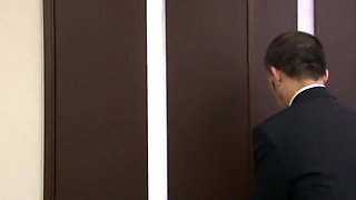 Amazing Japanese slut Miwako Yamamoto in Exotic Office, Secretary JAV clip