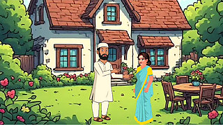 Stepuncle sex with his neighbour married aunty cheating housewife