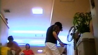 Cute amateur Asian web cam girl teases her great body