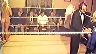 Girl wrestling VHS transfer 2 - sorry but pixelated /o(
