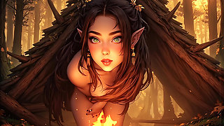 Thessia and the Hunter PART 1 ASMR JOI Ahegao Face