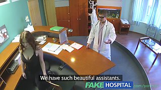 FakeHospital Doctors mandatory health check makes busty temporary hospital