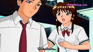 Submissive MILF Cum in Public as Her Doms Fill Her Holes With Toys