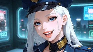 Police Officer Sex, Ai Animation