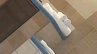 Backstage "she Peed and Wiped Her Wet, Hairy Pussy