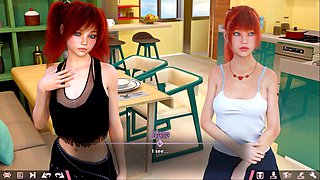 Anime love next door unfolds behind the dunes