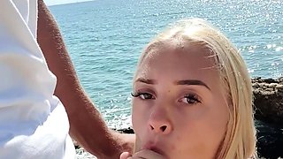 Olivia Ryder Blonde Blowjob Brunette Car Handjob