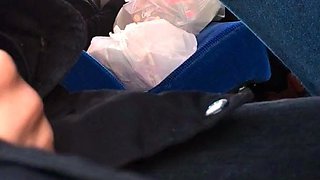 Amateur public sex during a picnic