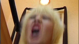 Two Beautiful Blonde MILFs Ass Fucked and Cummed by a Big Cock