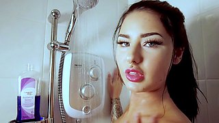 Horny amateur couple close up anal on webcam