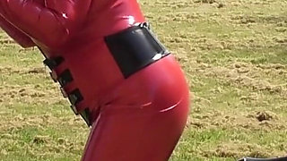 Fucking outdoor in PVC
