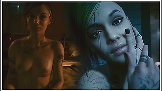 Cyberpunk 2077 Sex Scenes Judy - Pyramid Song Cyberpunk Nude Game Play - Car Toon