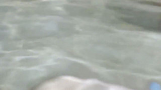 Fingering My Pussy and Exhibiting My Feet at the Bathtub