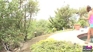 Sexymomma - dyke cougar Brenda James cunt have fun daughter-in-law