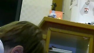 Cheating Couple POV Deep Blowjob Swallow