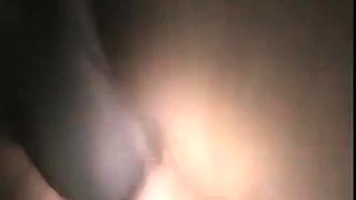 Asian Pussy Filled with BBC Creampie