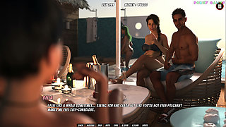 Lisa Total Investigation! by Dragofinder Studio - Naughty Diving, Sex with Very Pregnant Wife 46