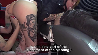 Cock Piercing with a Happy Ending! Threesome with Mei Pang & John Lemon