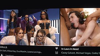 ACCIDENTAL GANGBANG - Hot Nurse Summer Vixen Gets Gangbanged During First Aid Training: Porn