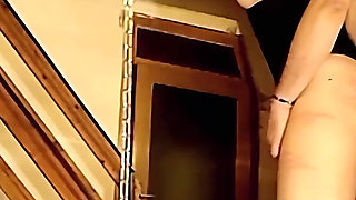 Dildo Gagged Slave Slut Is Whipped & Fucked Hard