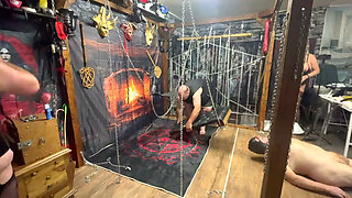 Part 4- Lanista Bear Teaches Red Ruby the Art of Professional Domination.
