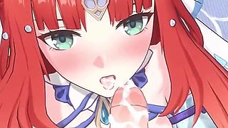 Genshin Impact - Ayaka, Barbara and Nilou’s Secret Beach Sex with Aether - Seductive Moans - 3D NSFW Animation