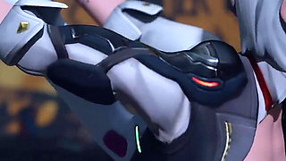 Ashe & D.va From Overwatch - 3D Animation
