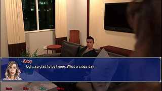 The office wife #24 - Stacy got fucked by the guys at work...Jason fucked stacy in the car and a stranger joined in.