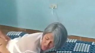 The Cuckold Husband Catches His Wife on Camera. Fucking the Boy Who Cleans the Pool.