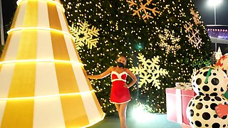 Santas helper uniform for HOT Thai GF