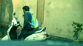 Indian pair celebrating their anniversary in bedroom