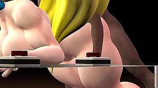 Bowsette Doggy Position in the Castle