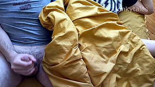 I Share a Bed with My Stepsister and Hear the Sounds of Sex Through the Wall. We Can't Sleep and Fucking Until I Creampie Her