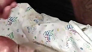 Stepmom Gets a Mouthful of Cum After My Dick Wank