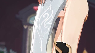Genshin Impact - Odette Passionate Sex Scene - 3D Hentai Animation