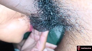 Young Hot Step Sister Massage After Cum in Mouth and Swallowing All Cum