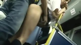 White Teen Public Bus Sex in Japan!