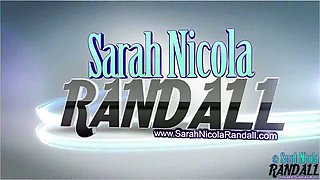 Sarah Randall takes a delicious milk bath