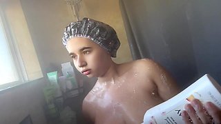 Taking a shower - 18-25
