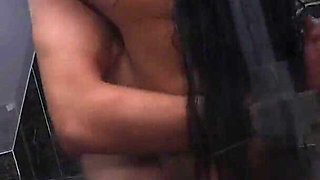 He Doesn't Let His Wife with Huge Tits Out of the Shower Until He Destroys Her Ass- Yasmina Khan- Brady Bud