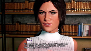 Croft adventure #1 - Lara can't stop thinking about the lesbian