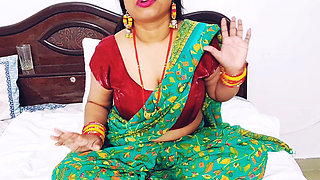 Step sister teach  step brother to fuck very delicious her girlfriend