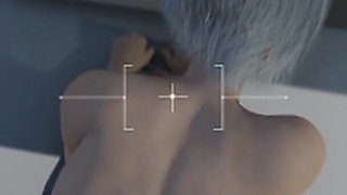 Nexus-3 Orbit Station Meta Gives Sloppy Blowjob, Deepthroat & Hard Doggystyle Assfuck Until Cum on Tits