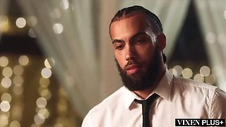 Agatha Vega Dominates Waiter With Deep Throat Blowjob & Doggystyle Fucking