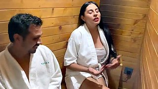 My Neighbor Gives Me a Nice Fuck in the Turkish Bath, I Do It to Get Rid of My Cheating Husband