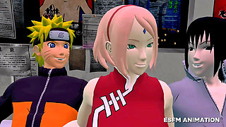 Naruto & Sasuke With Sakura