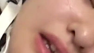 Teen Brunette Maid Gets Pounded Deep Before Thick Facial