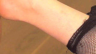 Slave Mila Worships Mistress Roxy's Feet at Home (1080p)