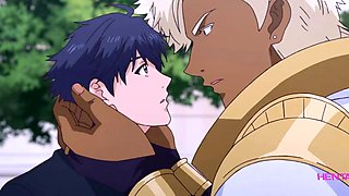 Prince fills up shy boy's anime hole with creamy finish